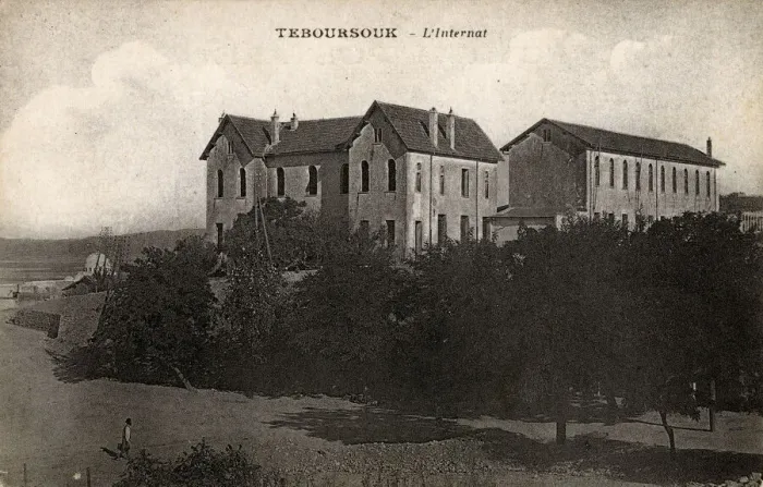 Framed Print : Boarding school at Teboursouk, Tunisia, North Africa Framed Print : Boarding school at Teboursouk, Tunisia, North Africa