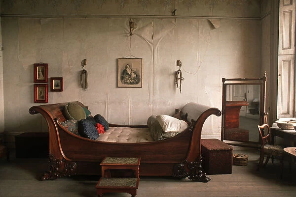 The boat bed at Brodsworth Hall, Doncaster, England