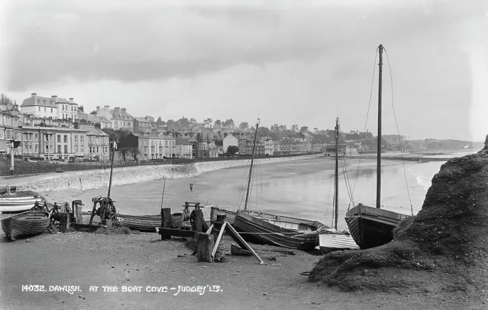 Framed Print : At the Boat Cove, Dawlish Framed Print : At the Boat Cove, Dawlish