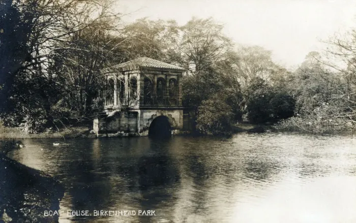 Framed Print : Boat House, Birkenhead Park, Merseyside Framed Print : Boat House, Birkenhead Park, Merseyside