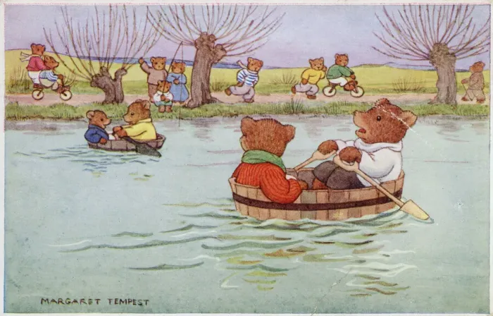 Framed Print : The Boat Race by Margaret Tempest Framed Print : The Boat Race by Margaret Tempest