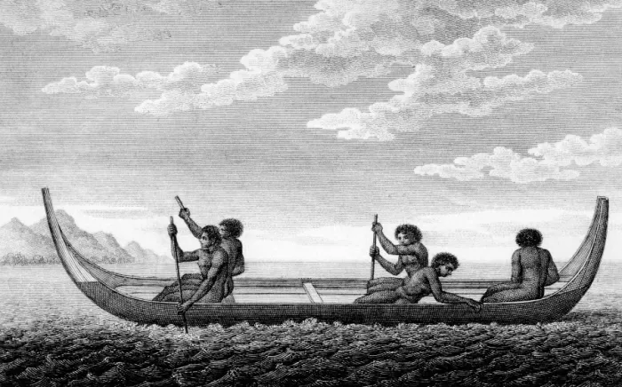 Framed Print : Boat Solomon Islands 1 Framed Print : Boat Solomon Islands 1
