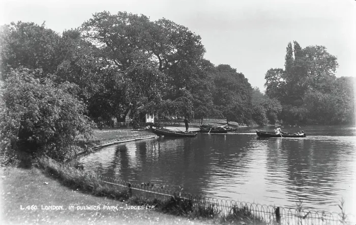 Framed Print : Boating at Dulwich Park Framed Print : Boating at Dulwich Park
