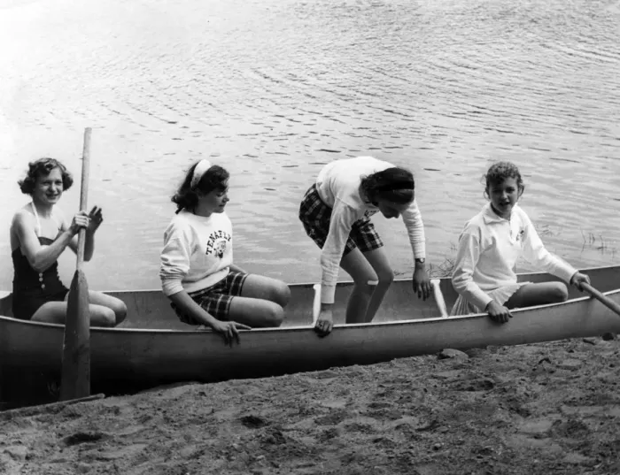 Framed Print : Boating Girls Framed Print : Boating Girls