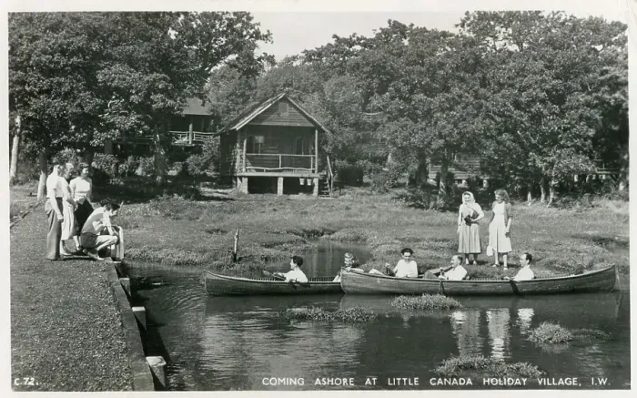Framed Print : Boating Lake, Little Canada Holiday Village, Wootton Bridge Framed Print : Boating Lake, Little Canada Holiday Village, Wootton Bridge