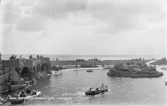 Framed Print : Boating Lake in Skegness Framed Print : Boating Lake in Skegness