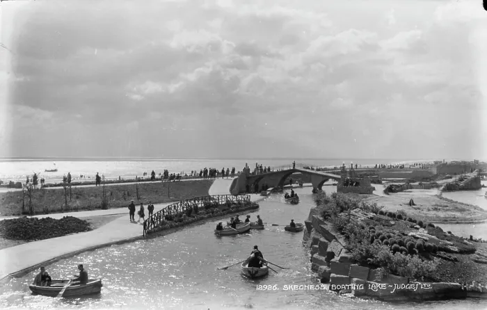 Framed Print : Boating Lake in Skegness Framed Print : Boating Lake in Skegness