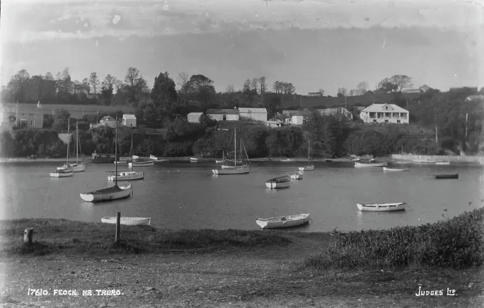 Framed Print : Boats at Feock, Near Truro Framed Print : Boats at Feock, Near Truro