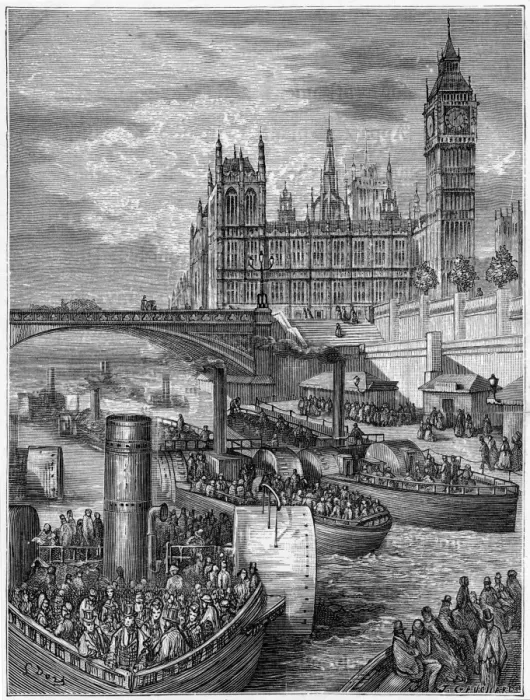 Framed Print : Boats at Westminster Framed Print : Boats at Westminster