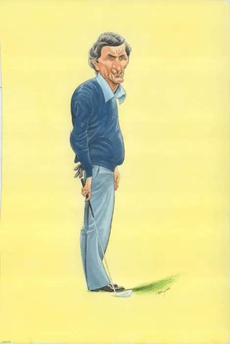 Framed Print : Bob Charles - New Zealand golfer Framed Print : Bob Charles - New Zealand golfer