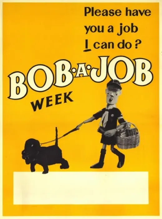 Framed Print : Bob a Job Week Framed Print : Bob a Job Week