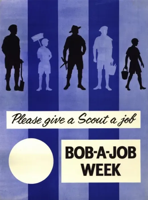 Framed Print : Bob a Job Week Framed Print : Bob a Job Week