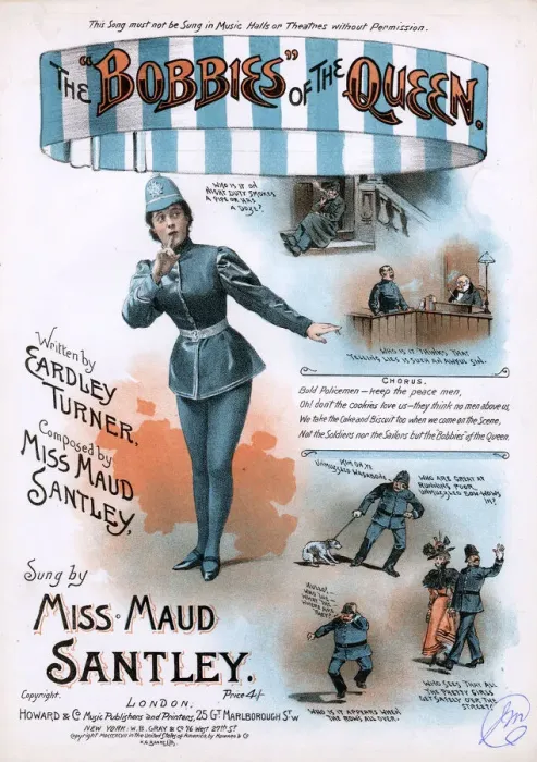 Framed Print : The Bobbies of the Queen by Eardley Turner and Maud Santley Framed Print : The Bobbies of the Queen by Eardley Turner and Maud Santley