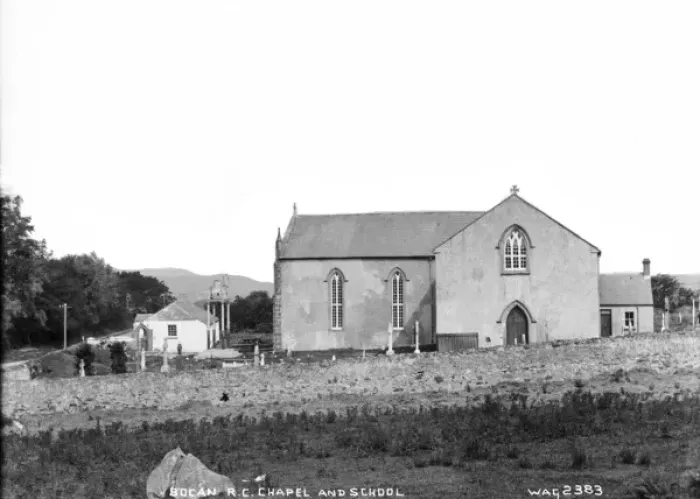 Framed Print : Bocan R. C. Chapel and School Framed Print : Bocan R. C. Chapel and School