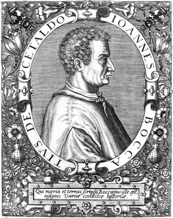 Framed Print : Boccaccio (De Brij) Framed Print : Boccaccio (De Brij)