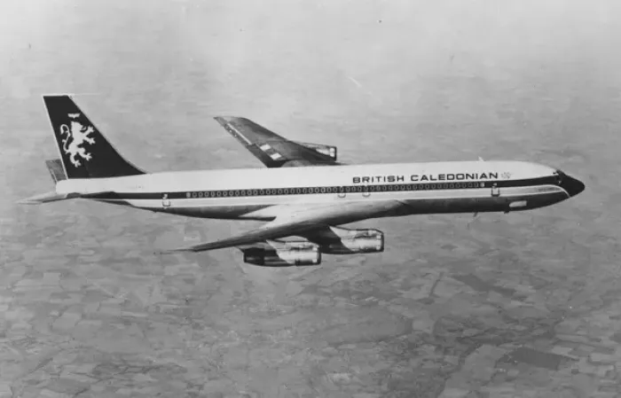 Framed Print : Boeing 707-320C - British Caledonian Framed Print : Boeing 707-320C - British Caledonian