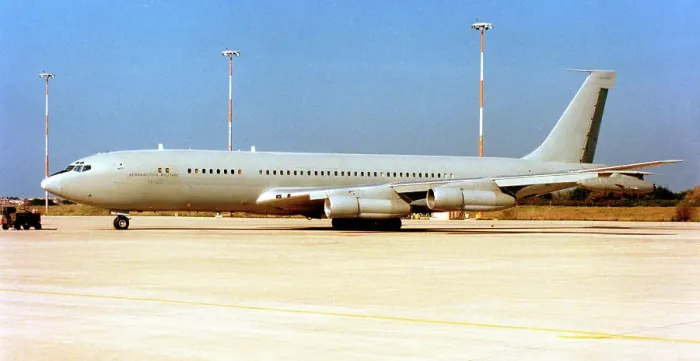 Framed Print : Boeing 707-382B MM62149 - 14-02 Framed Print : Boeing 707-382B MM62149 - 14-02