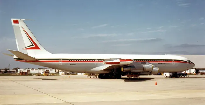 Framed Print : Boeing 707-3W6C CN-ANR Framed Print : Boeing 707-3W6C CN-ANR