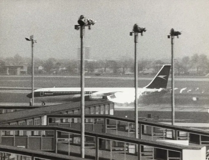 Framed Print : Boeing 707-436