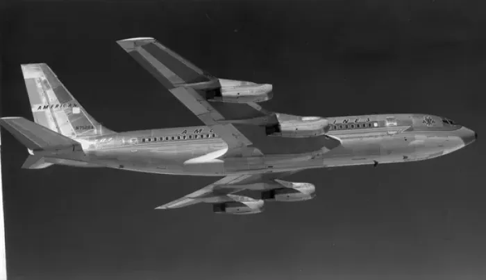 Framed Print : Boeing 720-023B N7528A Flagship of Connecticut of America Framed Print : Boeing 720-023B N7528A Flagship of Connecticut of America