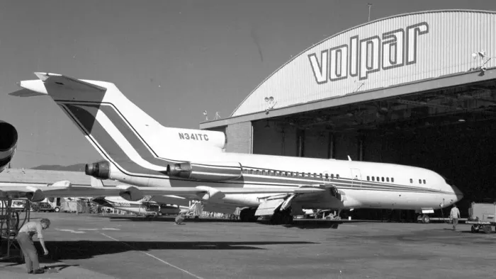 Framed Print : Boeing 727-22 N341TC Framed Print : Boeing 727-22 N341TC