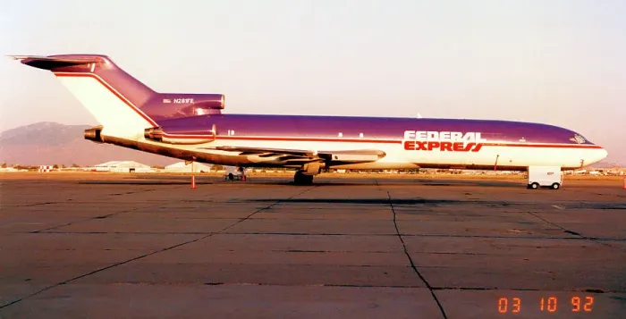 Framed Print : Boeing 727-233F N281FE Framed Print : Boeing 727-233F N281FE