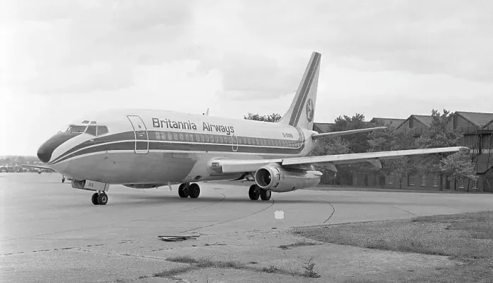 Framed Print : Boeing 737-204C G-AXNB Framed Print : Boeing 737-204C G-AXNB