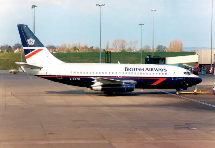 Framed Print : Boeing 737-236 G-BKYC Framed Print : Boeing 737-236 G-BKYC