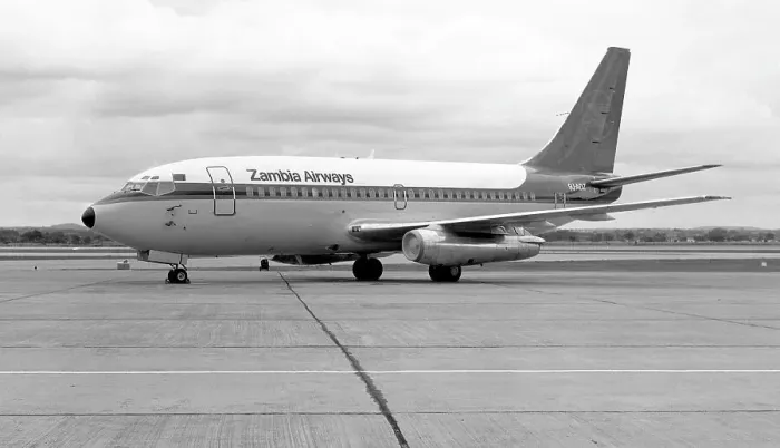 Framed Print : Boeing 737-248 9J-ADZ Framed Print : Boeing 737-248 9J-ADZ