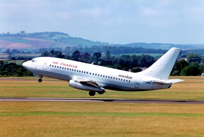 Framed Print : Boeing 737-248 F-GHML Framed Print : Boeing 737-248 F-GHML