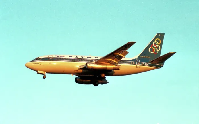 Framed Print : Boeing 737-284 SX-BCK Framed Print : Boeing 737-284 SX-BCK