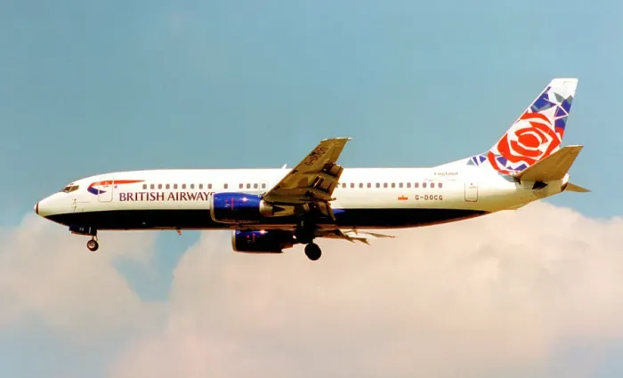 Framed Print : Boeing 737-400 G-DOCG River Blackwater Framed Print : Boeing 737-400 G-DOCG River Blackwater