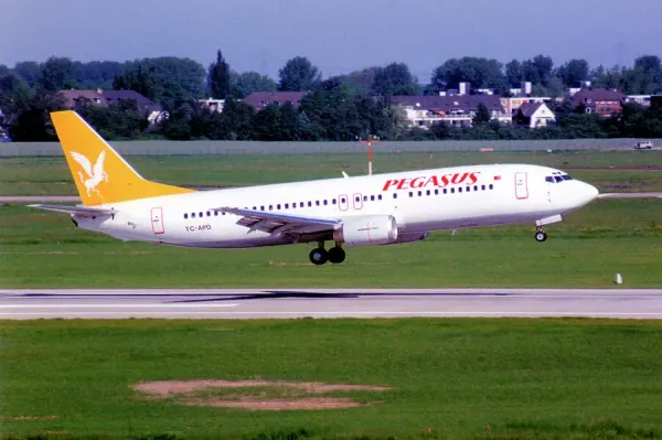 Pegasus Airlines Boeing 737-42R Print, circa Art Prints