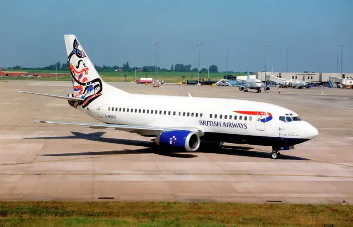 Framed Print : Boeing 737-5L9 G-MSKD Framed Print : Boeing 737-5L9 G-MSKD