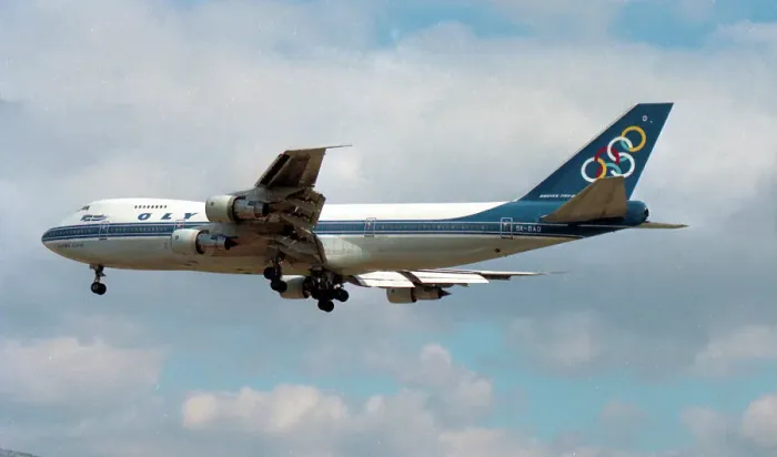 Framed Print : Boeing 747-212B SX-OAD