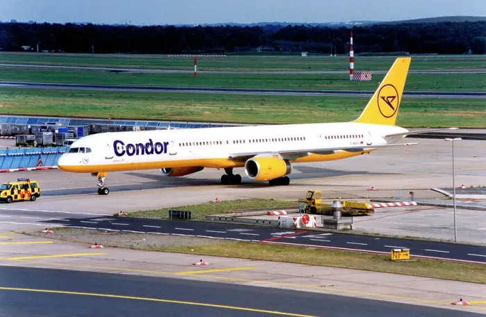 Framed Print : Boeing 757-330 D-ABOC