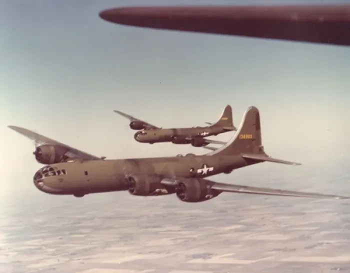 Framed Print : Boeing B-29 pair used in intensive development or Framed Print : Boeing B-29 pair used in intensive development or
