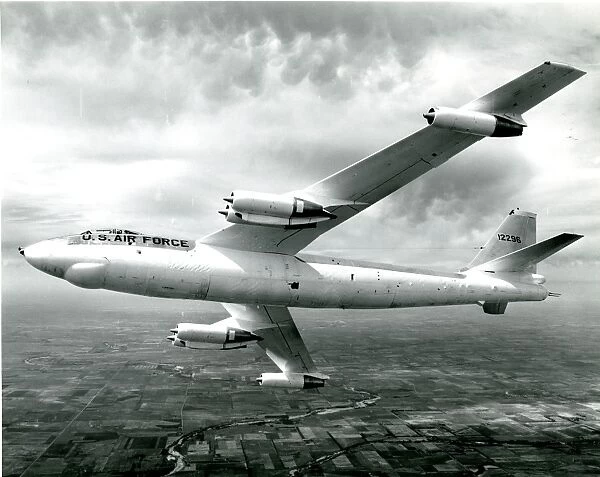Boeing B-47B Stratojet, 51-2296, in anti-radiation finish