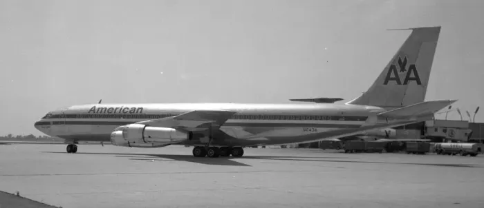 Framed Print : Boeing B707-323B N8434 Framed Print : Boeing B707-323B N8434