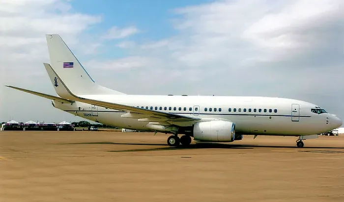 Framed Print : Boeing C-40C 02-0201 Framed Print : Boeing C-40C 02-0201