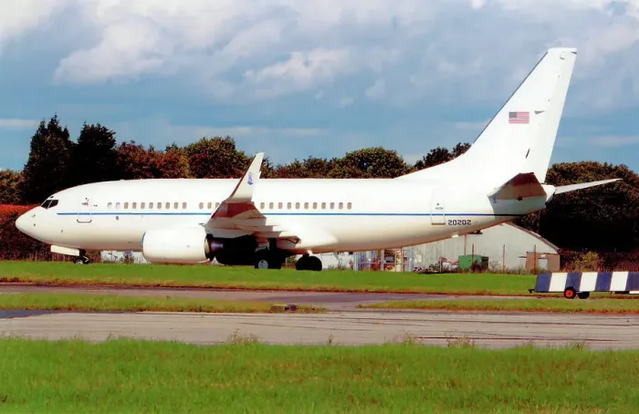Framed Print : Boeing C-40C 02-0202 Framed Print : Boeing C-40C 02-0202