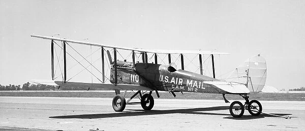 Boeing DH-4M-1 110 of the US Air Mail Service, seen before its modern restoration