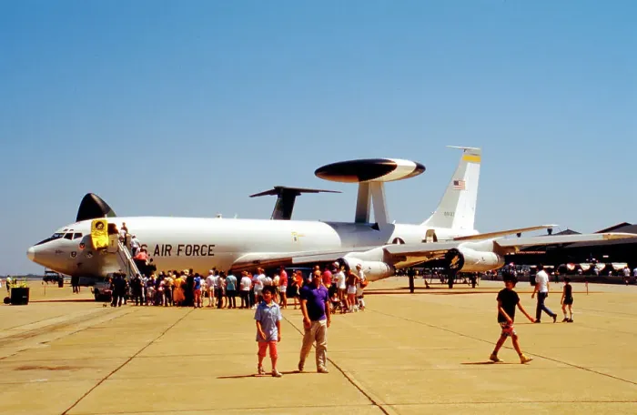 Framed Print : Boeing E-3B Sentry 80-0137 Framed Print : Boeing E-3B Sentry 80-0137