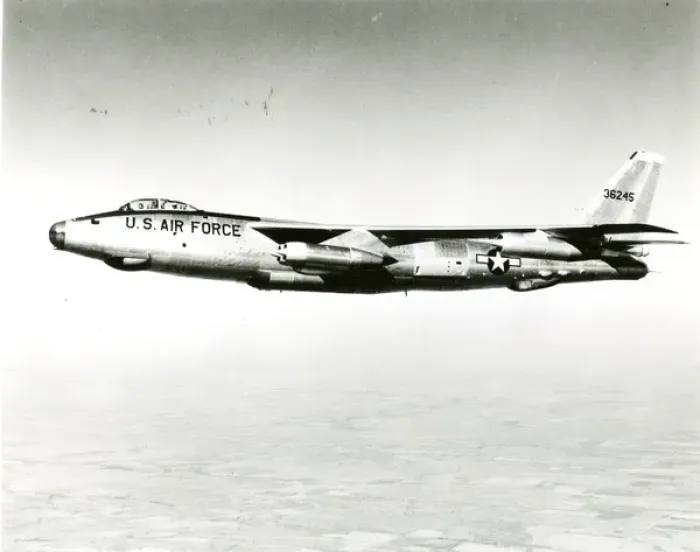 Framed Print : Boeing ERB-47H Stratojet, 53-6245 Framed Print : Boeing ERB-47H Stratojet, 53-6245