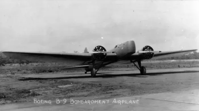 Framed Print : Boeing Model 215 YB-9 Framed Print : Boeing Model 215 YB-9