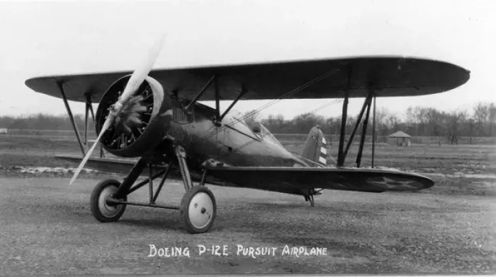 Framed Print : Boeing Model 234 P-12E Framed Print : Boeing Model 234 P-12E