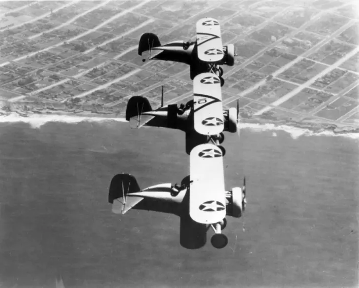 Framed Print : Three Boeing Model 235 F4B-4s Framed Print : Three Boeing Model 235 F4B-4s