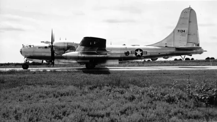 Framed Print : Boeing RB-50B 47-134 later modified to RB-50F Framed Print : Boeing RB-50B 47-134 later modified to RB-50F