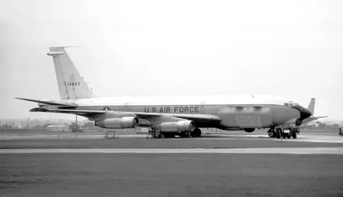 Framed Print : Boeing RC-135V 64-14847 Framed Print : Boeing RC-135V 64-14847