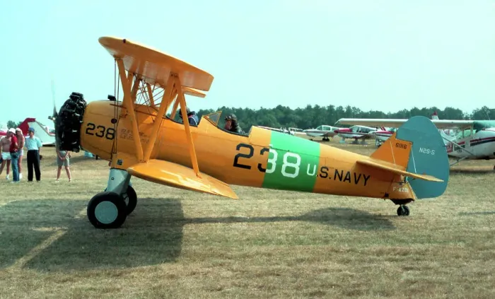 Framed Print : Boeing-Stearman N2S-5 F-AZDI Framed Print : Boeing-Stearman N2S-5 F-AZDI